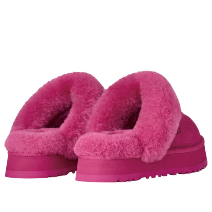 UGG Disquette Slipper Dark Peony (W) - женская сетка размеров UGG Disquette Slipper Dark Peony (W) - женская сетка размеров