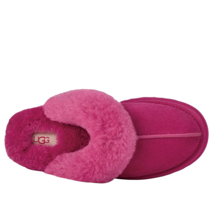 UGG Disquette Slipper Dark Peony (W) - женская сетка размеров UGG Disquette Slipper Dark Peony (W) - женская сетка размеров