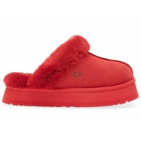 Женские тапки UGG Disquette Slipper Samba Red (W)
