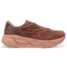 Кроссовки Hoka One One Clifton L Suede Cappuccino Cork (All Gender)