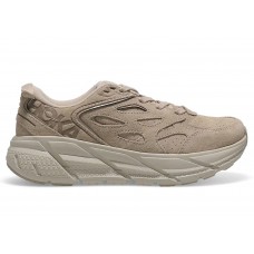 Кроссовки Hoka One One Clifton L Suede Simply Taupe Pumice Stone (All Gender)