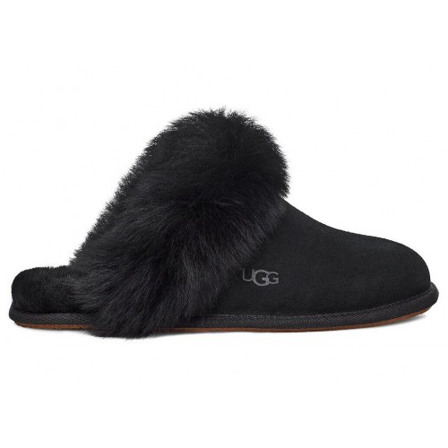 UGG Scuff Sis Slipper Black (W) - женская сетка размеров