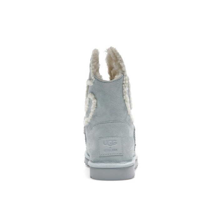 Telfar x UGG Logo Mini Boot Blue - мужская сетка размеров Telfar x UGG Logo Mini Boot Blue - мужская сетка размеров