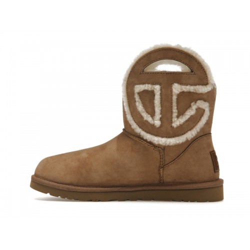 UGG x Telfar Logo Mini Chestnut - мужская сетка размеров