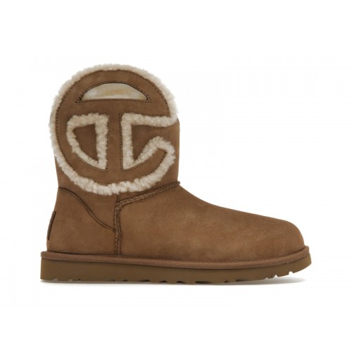 UGG x Telfar Logo Mini Chestnut - мужская сетка размеров