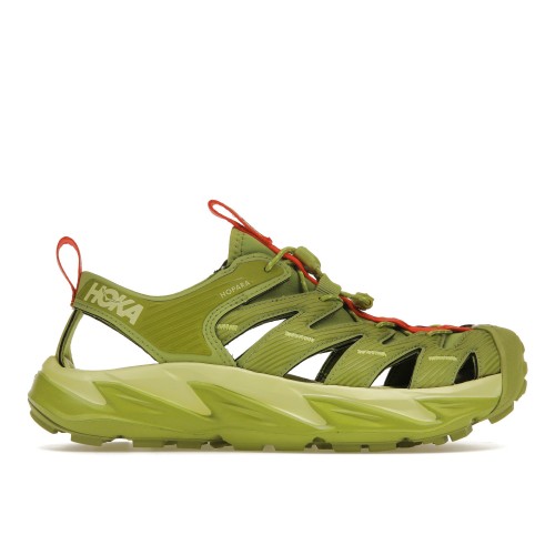 Кроссы Hoka One One Hopara Dark Citron Luminary Green (All Gender) - мужская сетка размеров