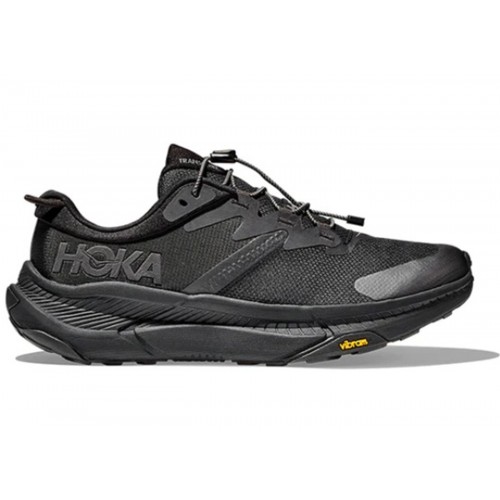 Кроссы Hoka One One Transport Black (W) - женская сетка размеров