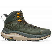 Кроссовки Hoka One One Kaha 2 High Gore-Tex Duffel Bag Green Radiant Yellow