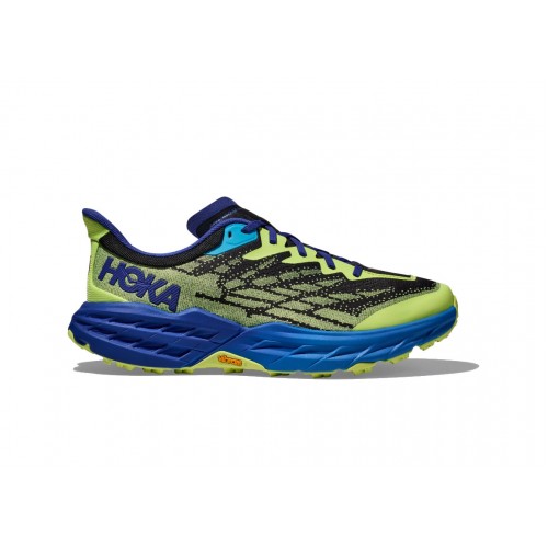 Кроссы Hoka One One Speedgoat 5 Lettuce Evening Sky - мужская сетка размеров