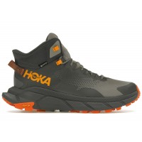 Hoka One One Trail Code Gore-Tex Castlerock Persimmon Orange