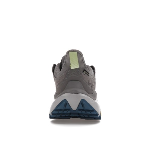Кроссы Hoka One One Kaha 2 Low Gore-Tex Sharkskin Blue Coral - мужская сетка размеров