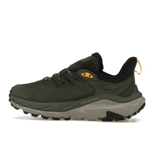 Кроссы Hoka One One Kaha 2 Low Gore-Tex Thyme Radiant Yellow - мужская сетка размеров
