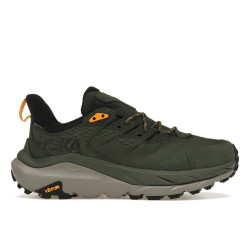 Кроссы Hoka One One Kaha 2 Low Gore-Tex Thyme Radiant Yellow - мужская сетка размеров