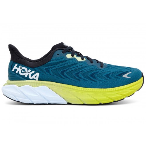 Кроссы Hoka One One Arahi 6 Blue Graphite Blue Coral - мужская сетка размеров