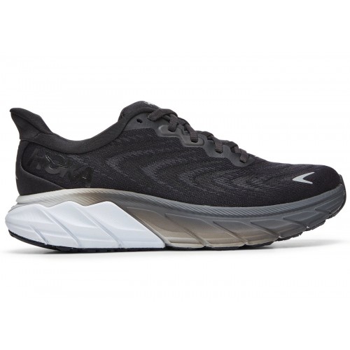 Кроссы Hoka One One Arahi 6 Black White - мужская сетка размеров