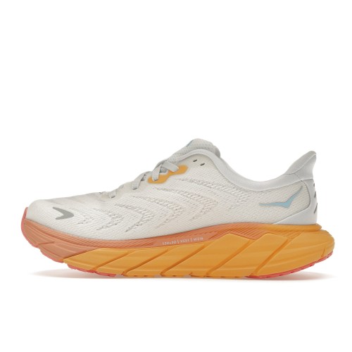 Кроссы Hoka One One Arahi 6 Nimbus Cloud Blanc De Blanc (W) - женская сетка размеров