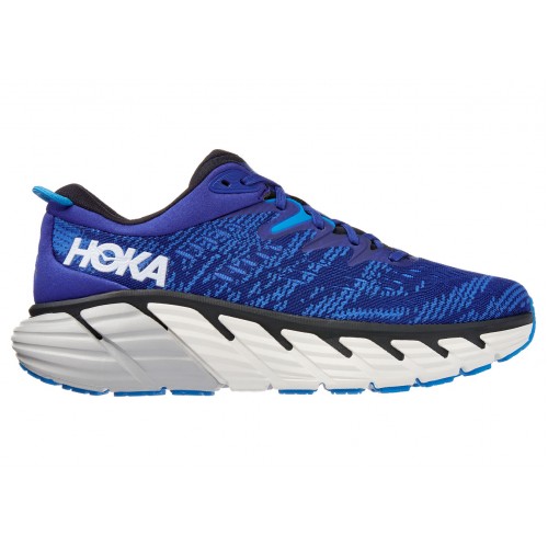 Кроссы Hoka One One Gaviota 4 Blue Graphite (Wide) - мужская сетка размеров