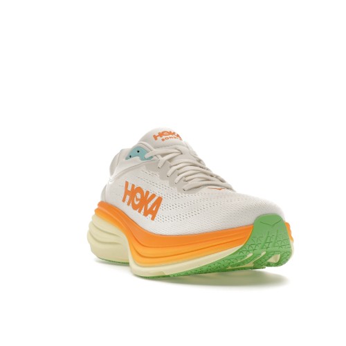 Кроссы Hoka One One Bondi 8 Blanc De Blanc Solar - мужская сетка размеров