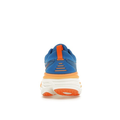 Кроссы Hoka One One Bondi 8 Coastal Sky Vibrant Orange - мужская сетка размеров