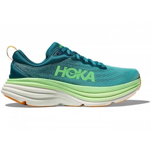 Кроссы Hoka One One Bondi 8 Deep Lagoon Ocean Mist - мужская сетка размеров