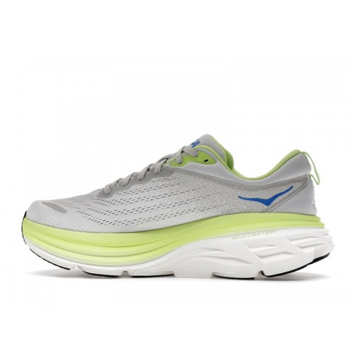 HOKA Bondi 8 Stardust Lettuce - мужская сетка размеров