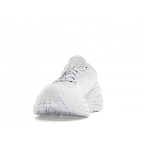 Кроссы Hoka One One Bondi 8 Triple White - мужская сетка размеров