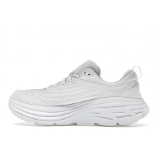 Hoka One One Bondi 8 Triple White
