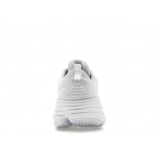 Hoka One One Bondi 8 Triple White