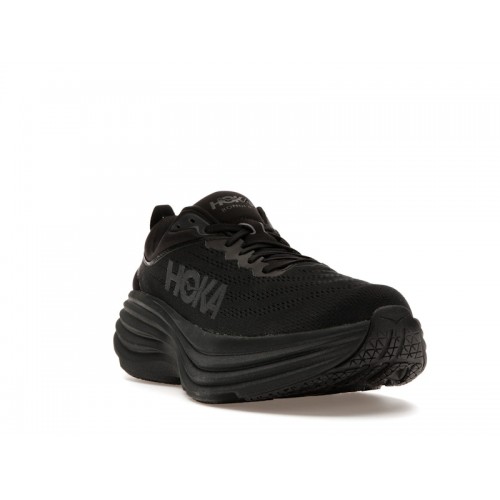 HOKA Bondi 8 Black - мужская сетка размеров