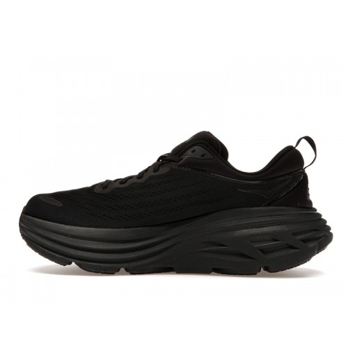 HOKA Bondi 8 Black - мужская сетка размеров