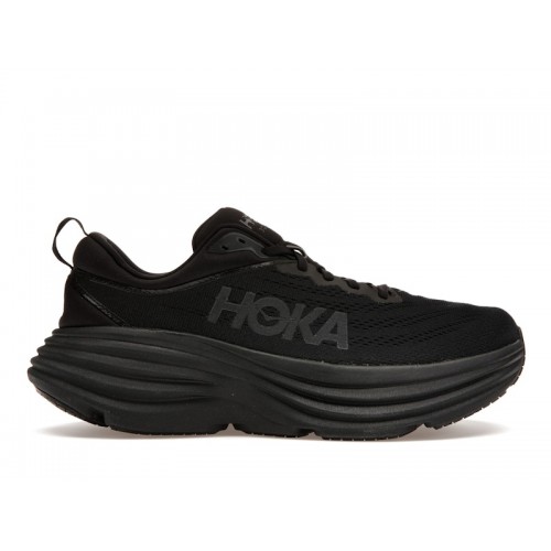 HOKA Bondi 8 Black - мужская сетка размеров