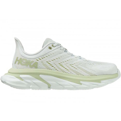 Кроссы Hoka One One Clifton Edge Green Glow - мужская сетка размеров