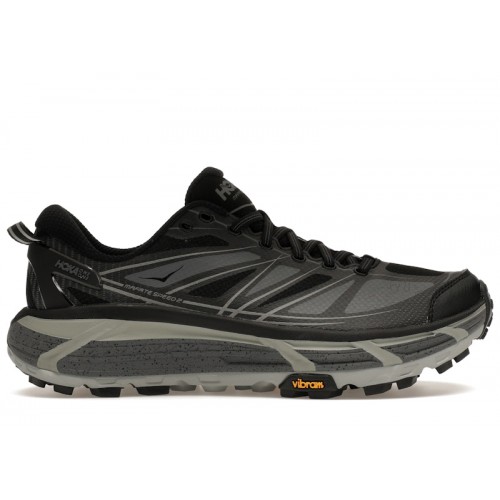 HOKA Mafate Speed 2 Black Castlerock - мужская сетка размеров