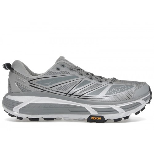 HOKA Mafate Speed 2 Galactic Grey - мужская сетка размеров