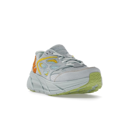 Кроссы Hoka One One Clifton L Embroidery Blue Glass (All Gender) - мужская сетка размеров