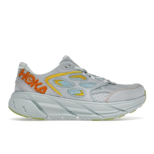 Кроссы Hoka One One Clifton L Embroidery Blue Glass (All Gender) - мужская сетка размеров