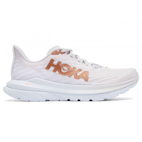 Кроссы Hoka One One Mach 5 White Copper - мужская сетка размеров