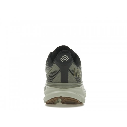 HOKA Clifton 9 Black Slate - мужская сетка размеров