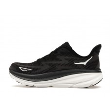 Hoka One One Clifton 9 Black White