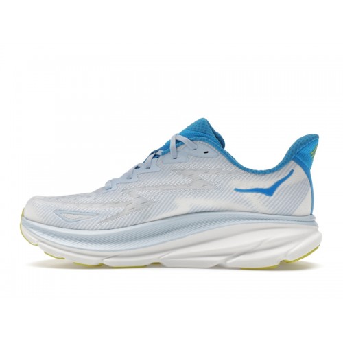 HOKA Clifton 9 Ice Water Evening Primrose - мужская сетка размеров