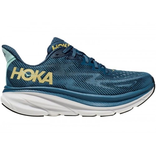 HOKA Clifton 9 Midnight Ocean - мужская сетка размеров