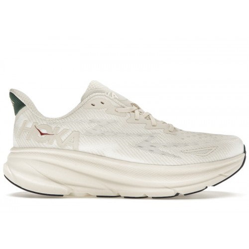 HOKA Clifton 9 Oat Milk Alabaster - мужская сетка размеров