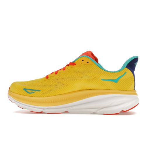 Кроссы Hoka One One Clifton 9 Passion Fruit Maize - мужская сетка размеров