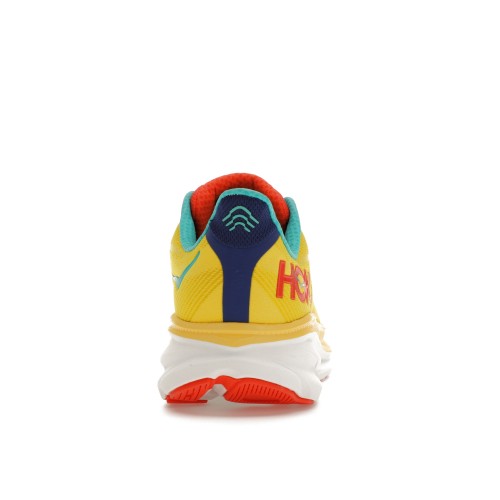 Кроссы Hoka One One Clifton 9 Passion Fruit Maize - мужская сетка размеров