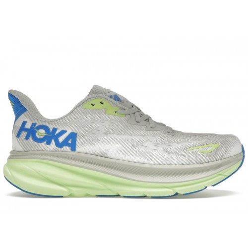HOKA Clifton 9 Stardust Electric Cobalt - мужская сетка размеров
