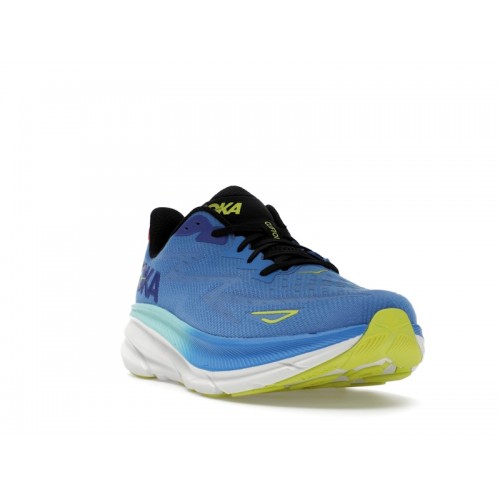 HOKA Clifton 9 Virtual Blue Cerise - мужская сетка размеров