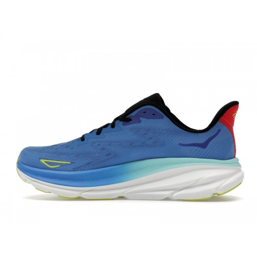 HOKA Clifton 9 Virtual Blue Cerise - мужская сетка размеров