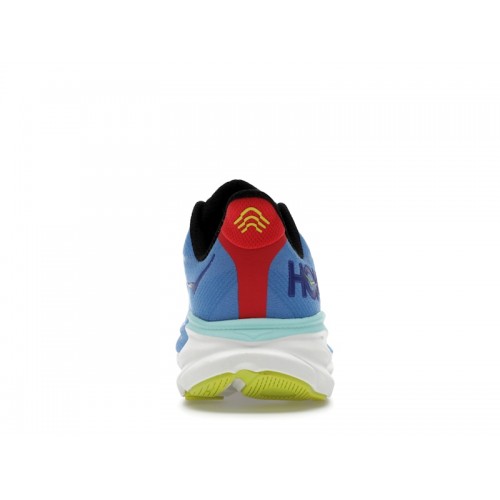 HOKA Clifton 9 Virtual Blue Cerise - мужская сетка размеров