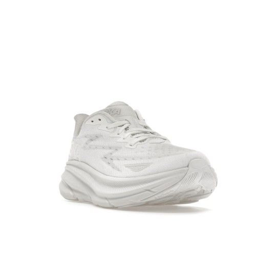 Кроссы Hoka One One Clifton 9 White - мужская сетка размеров