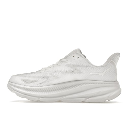 Кроссы Hoka One One Clifton 9 White - мужская сетка размеров